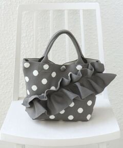 SHIPS / シップス トートバッグ | 《予約》【WEB限定】フリル ジャカード トートバッグ S