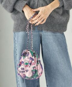 SHIPS / シップス ショルダーバッグ | 《予約》【SHIPS別注/PINK RIBBONチャリティー】BINDU: 巾着 バッグ