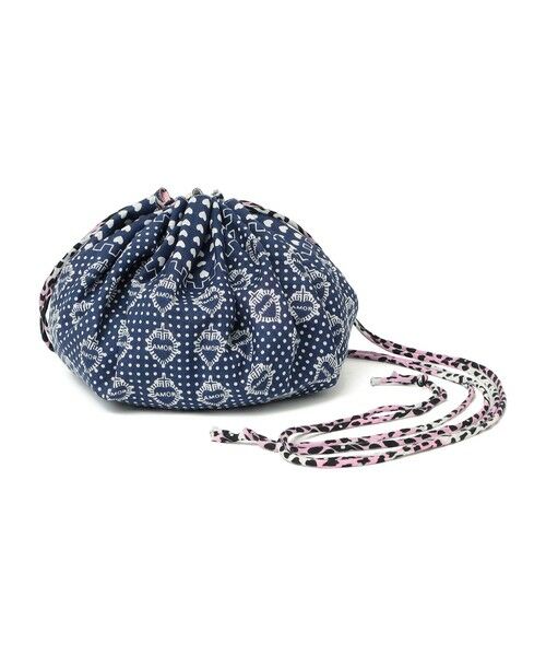 SHIPS / シップス ショルダーバッグ | 《予約》【SHIPS別注/PINK RIBBONチャリティー】BINDU: 巾着 バッグ | 詳細11