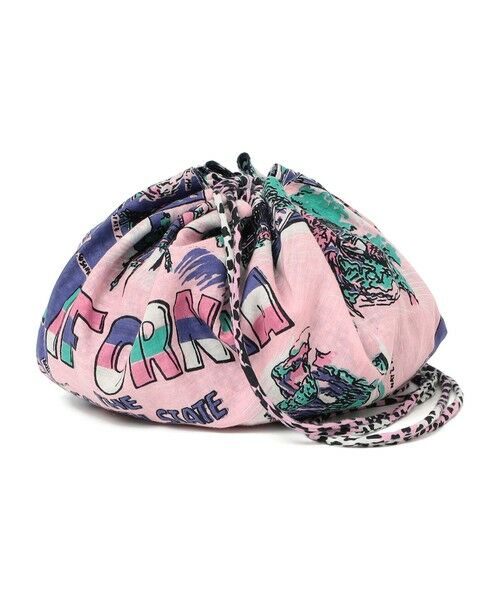 SHIPS / シップス ショルダーバッグ | 《予約》【SHIPS別注/PINK RIBBONチャリティー】BINDU: 巾着 バッグ | 詳細12