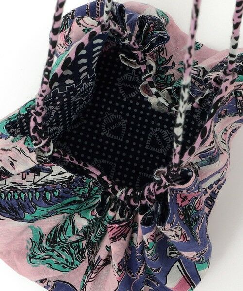 SHIPS / シップス ショルダーバッグ | 《予約》【SHIPS別注/PINK RIBBONチャリティー】BINDU: 巾着 バッグ | 詳細15
