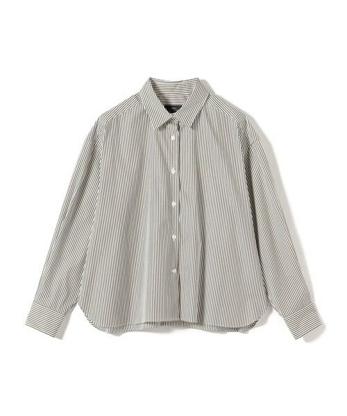 SHIPS / シップス シャツ・ブラウス | SHIPS Primary Navy Label:〈洗濯機可能〉コットン レギュラーカラー シャツ（ブラウン）