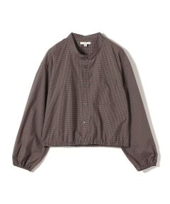 SHIPS / シップス ブルゾン | 〈手洗い可能〉チェック シャツ ブルゾン