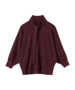 SHIPS / シップス その他トップス | 《予約》【SHIPS別注】Nell: ボウタイ ジャージー プルオーバー