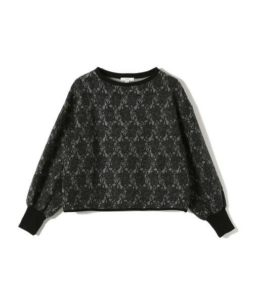 SHIPS / シップス スウェット | 《予約》【WEB限定】フラワー レース ニードルパンチ ロング スリーブ プルオーバー | 詳細18