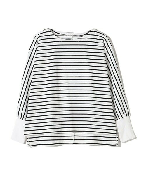 SHIPS / シップス カットソー（半袖以外） | 《予約》【WEB限定】〈手洗い可能〉バック レース 袖 ロング リブ ドルマン プルオーバー | 詳細8