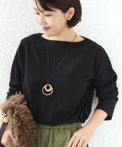 SHIPS / シップス カットソー（半袖以外） | 《予約》【WEB限定】〈ネックが選べる〉オーガニックコットン バリエーション ネック ロングスリーブ TEE