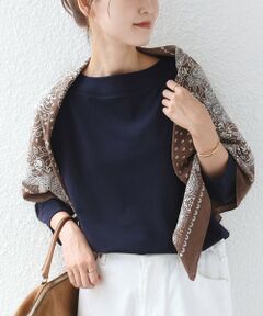 SHIPS / シップス カットソー（半袖以外） | 《予約》【WEB限定】〈ネックが選べる〉オーガニックコットン バリエーション ネック ロングスリーブ TEE