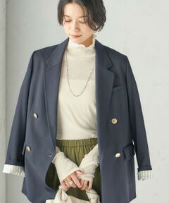 SHIPS / シップス カットソー（半袖以外） | 《予約》〈手洗い可能〉ドライ テレコ リブ タートルネック