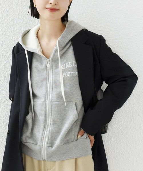 SHIPS / シップス パーカー | 《予約》SHIPS NINE CASE:〈洗濯機可能〉RUSSELL 裏毛 HOODIE | 詳細15