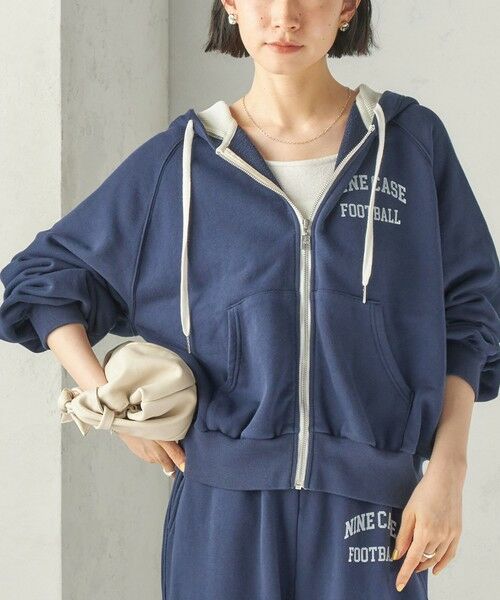 SHIPS / シップス パーカー | 《予約》SHIPS NINE CASE:〈洗濯機可能〉RUSSELL 裏毛 HOODIE（ネイビー）