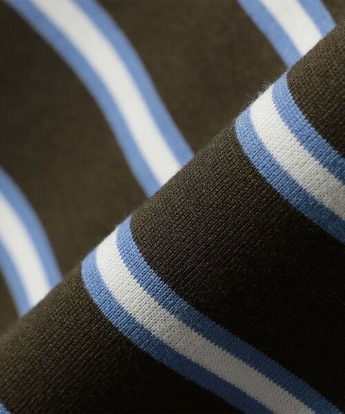 SHIPS / シップス カットソー（半袖以外） | SHIPS Primary Navy Label: マルチボーダー フレンチ スリーブ プルオーバー | 詳細1