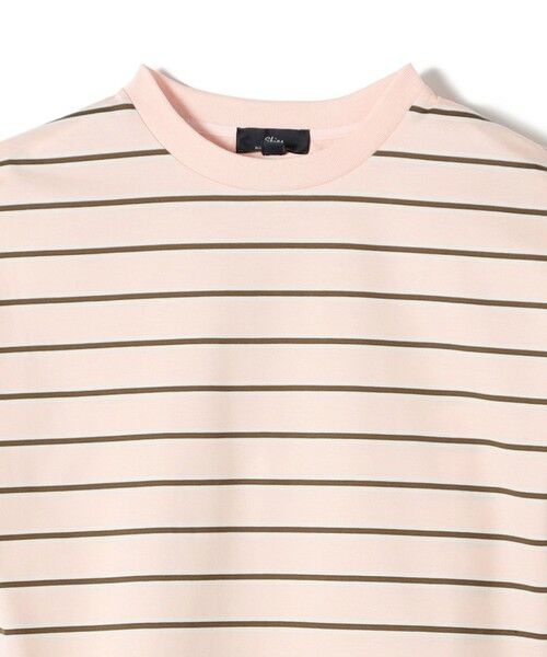SHIPS / シップス カットソー（半袖以外） | SHIPS Primary Navy Label: マルチボーダー フレンチ スリーブ プルオーバー | 詳細3