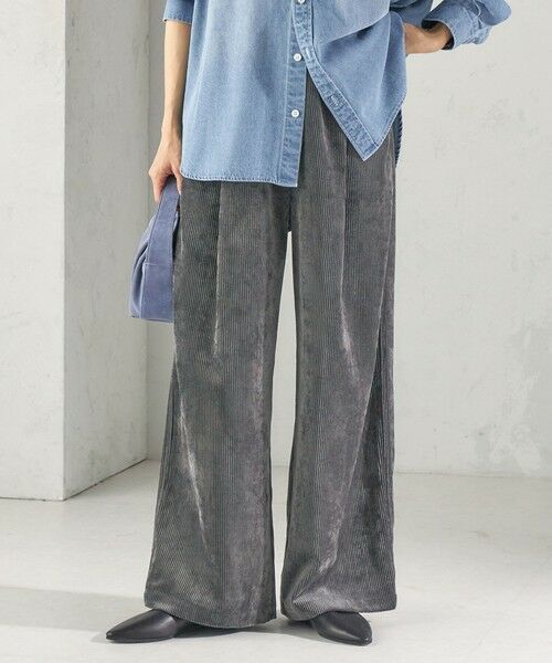 SHIPS / シップス その他パンツ | 《予約》〈洗濯機可能〉TUMUGITO(R) コーデュロイ ドロスト パンツ | 詳細16