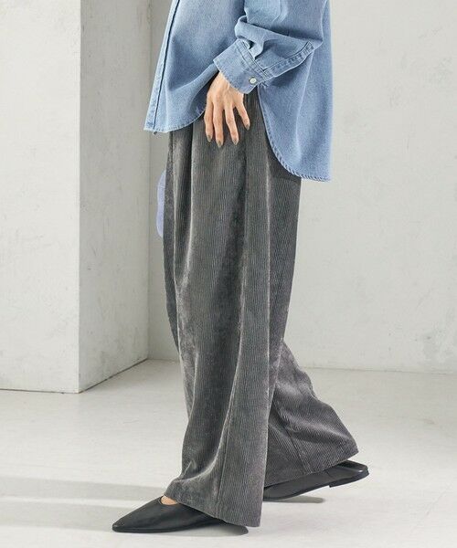 SHIPS / シップス その他パンツ | 《予約》〈洗濯機可能〉TUMUGITO(R) コーデュロイ ドロスト パンツ | 詳細17