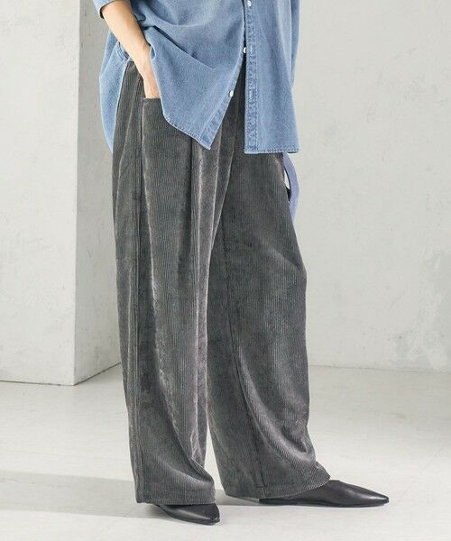 SHIPS / シップス その他パンツ | 《予約》〈洗濯機可能〉TUMUGITO(R) コーデュロイ ドロスト パンツ | 詳細19