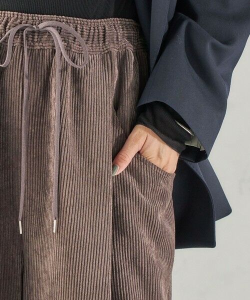 SHIPS / シップス その他パンツ | 《予約》〈洗濯機可能〉TUMUGITO(R) コーデュロイ ドロスト パンツ | 詳細30