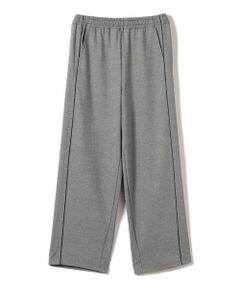 SHIPS / シップス その他パンツ | SHIPS Primary Navy Label:〈洗濯機可能〉サテン パイピング ジャージ パンツ