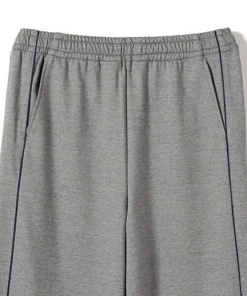 SHIPS / シップス その他パンツ | SHIPS Primary Navy Label:〈洗濯機可能〉サテン パイピング ジャージ パンツ | 詳細4