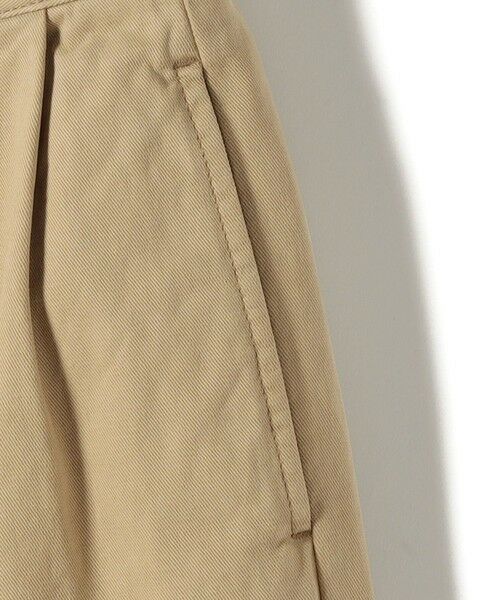 SHIPS / シップス チノ・ワークパンツ | 《予約》SHIPS NINE CASE:〈洗濯機可能〉2タック ワイド パンツ | 詳細17