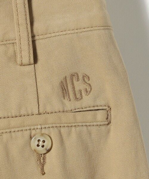 SHIPS / シップス チノ・ワークパンツ | 《予約》SHIPS NINE CASE:〈洗濯機可能〉2タック ワイド パンツ | 詳細18