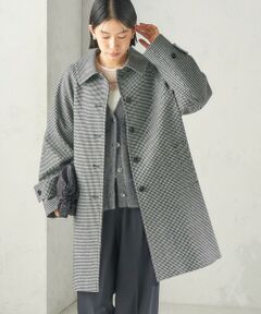 SHIPS / シップス ステンカラーコート | 《予約》ウール メルトン ステンカラー テント コート