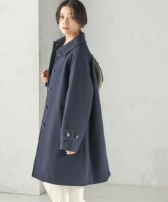 SHIPS / シップス ステンカラーコート | 《予約》ウール メルトン ステンカラー テント コート