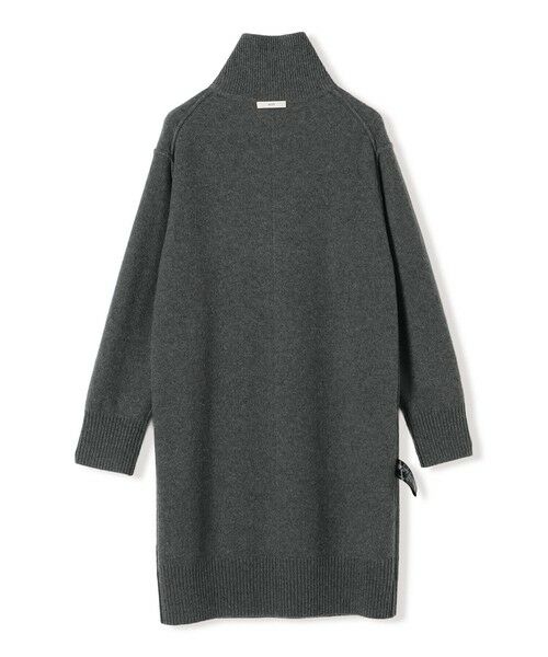 SHIPS / シップス ミニ丈・ひざ丈ワンピース | 《予約》〈手洗い可能〉ウール カシミヤ ハーフジップ ワンピース | 詳細12