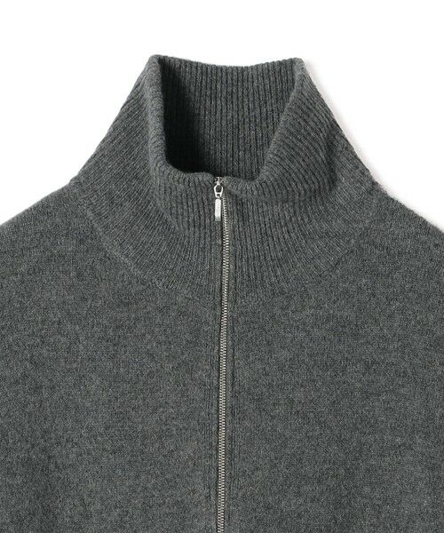 SHIPS / シップス ミニ丈・ひざ丈ワンピース | 《予約》〈手洗い可能〉ウール カシミヤ ハーフジップ ワンピース | 詳細13