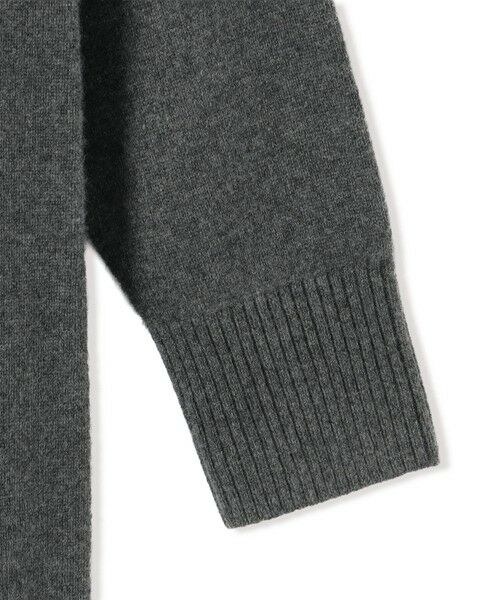 SHIPS / シップス ミニ丈・ひざ丈ワンピース | 《予約》〈手洗い可能〉ウール カシミヤ ハーフジップ ワンピース | 詳細14