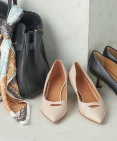 SHIPS / シップス パンプス | ISABELLA FERRANTE:ポインテッド ヒール（ベージュ）