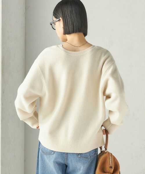 SHIPS / シップス ニット・セーター | 《予約》〈手洗い可能〉ウール カシミヤ 2WAY ヘンリーネック プルオーバー | 詳細5