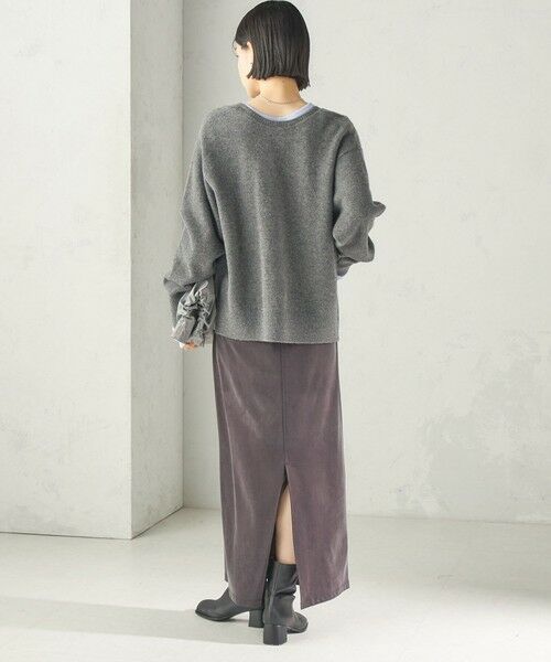 SHIPS / シップス ニット・セーター | 《予約》〈手洗い可能〉ウール カシミヤ 2WAY ヘンリーネック プルオーバー | 詳細19