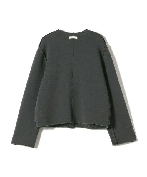 SHIPS / シップス カーディガン・ボレロ | 《予約》〈手洗い可能〉ノーカラー ヘアリー ニット ジャケット | 詳細24