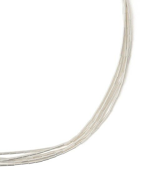 SHIPS / シップス ネックレス・ペンダント・チョーカー | INDIAN JEWELRY: LIQ シルバー ネックレス（5連） | 詳細1