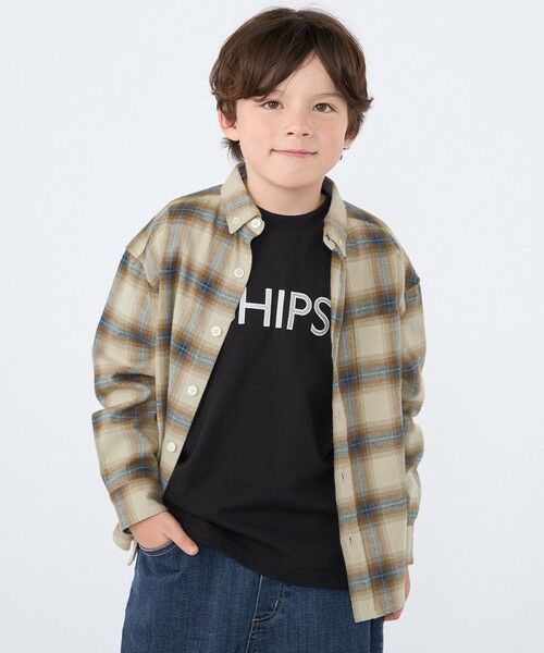 SHIPS / シップス シャツ・ブラウス | SHIPS KIDS:100〜130cm / ネル チェック ボタンダウン シャツ | 詳細1