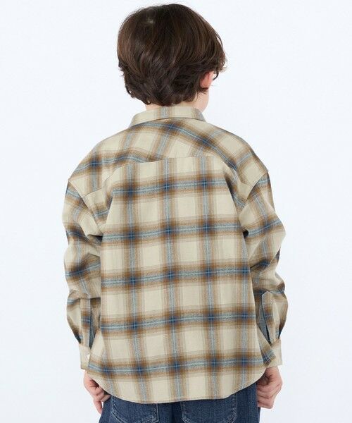 SHIPS / シップス シャツ・ブラウス | SHIPS KIDS:100〜130cm / ネル チェック ボタンダウン シャツ | 詳細2
