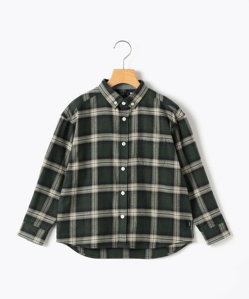 SHIPS / シップス シャツ・ブラウス | SHIPS KIDS:100〜130cm / ネル チェック ボタンダウン シャツ | 詳細15