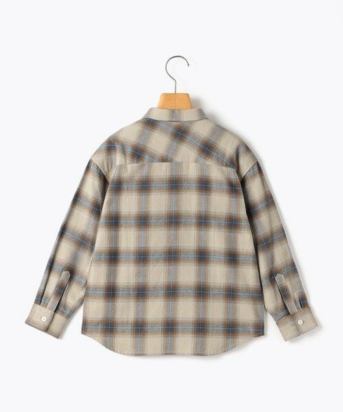 SHIPS / シップス シャツ・ブラウス | SHIPS KIDS:140〜160cm / ネル チェック ボタンダウン シャツ | 詳細1