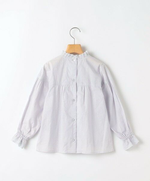 SHIPS / シップス シャツ・ブラウス | SHIPS KIDS:80〜90cm / ピンタック レース ブラウス | 詳細2