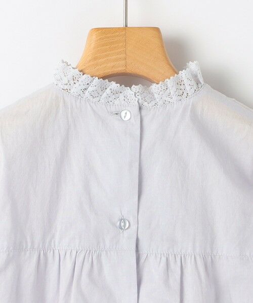 SHIPS / シップス シャツ・ブラウス | SHIPS KIDS:80〜90cm / ピンタック レース ブラウス | 詳細4