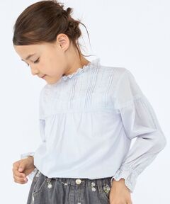 SHIPS / シップス シャツ・ブラウス | SHIPS KIDS:100〜130cm / ピンタック レース ブラウス