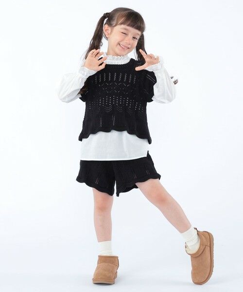 SHIPS / シップス シャツ・ブラウス | SHIPS KIDS:100〜130cm / ピンタック レース ブラウス | 詳細8