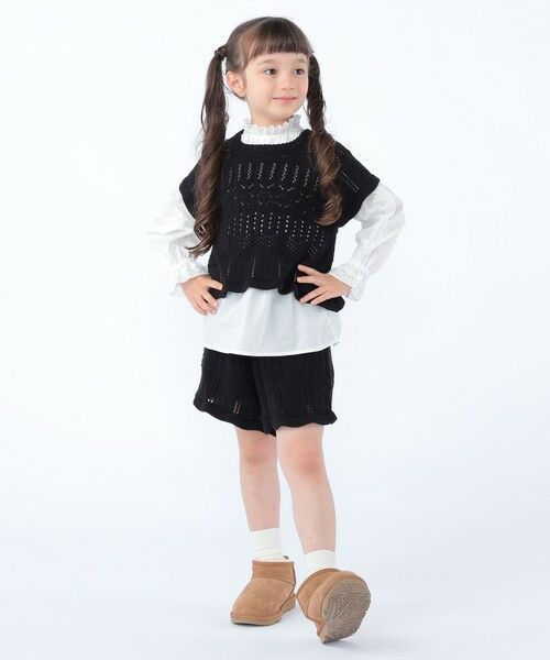 SHIPS / シップス シャツ・ブラウス | SHIPS KIDS:100〜130cm / ピンタック レース ブラウス | 詳細9