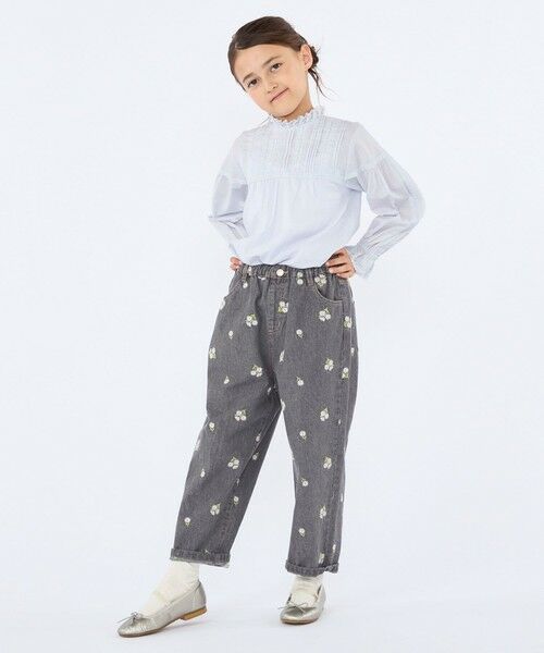 SHIPS / シップス シャツ・ブラウス | SHIPS KIDS:100〜130cm / ピンタック レース ブラウス | 詳細16