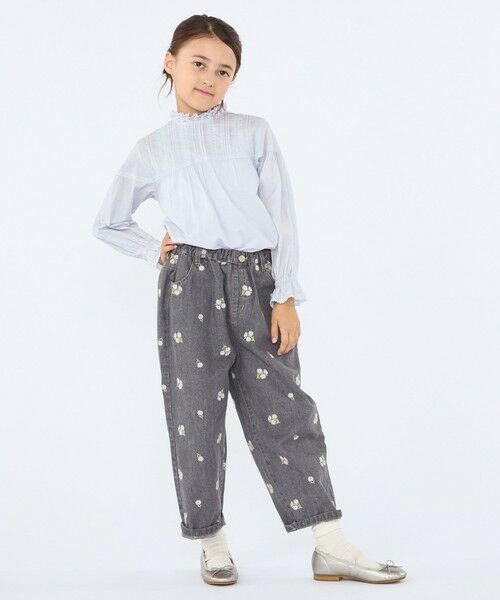SHIPS / シップス シャツ・ブラウス | SHIPS KIDS:100〜130cm / ピンタック レース ブラウス | 詳細17