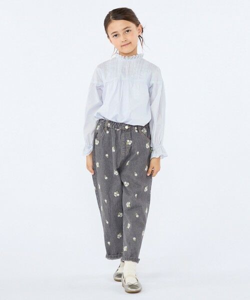 SHIPS / シップス シャツ・ブラウス | SHIPS KIDS:100〜130cm / ピンタック レース ブラウス | 詳細18