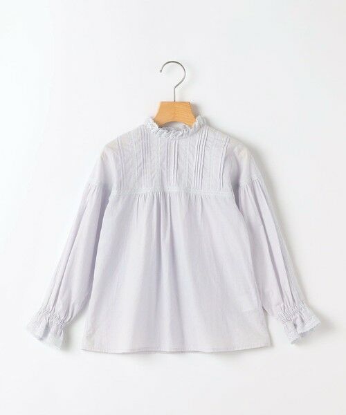 SHIPS / シップス シャツ・ブラウス | SHIPS KIDS:100〜130cm / ピンタック レース ブラウス | 詳細21