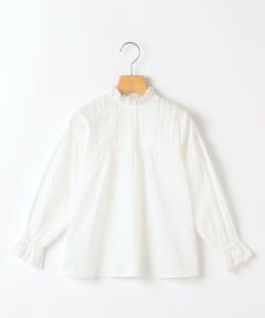 SHIPS / シップス シャツ・ブラウス | SHIPS KIDS:140〜150cm / ピンタック レース ブラウス