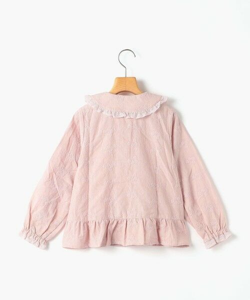 SHIPS / シップス シャツ・ブラウス | SHIPS KIDS:100〜130cm / エンブロイダリー ペプラム ブラウス 長袖 | 詳細9